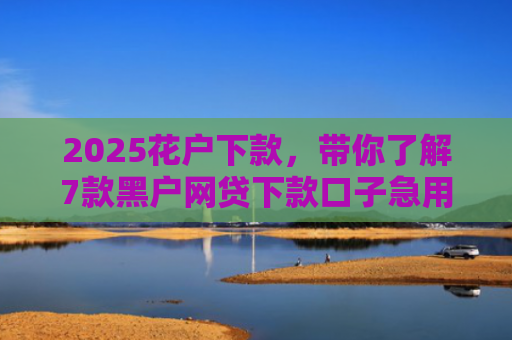 2025花户下款，带你了解7款黑户网贷下款口子急用