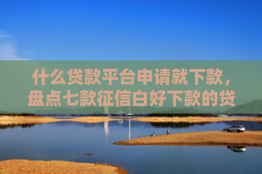 什么贷款平台申请就下款，盘点七款征信白好下款的贷款