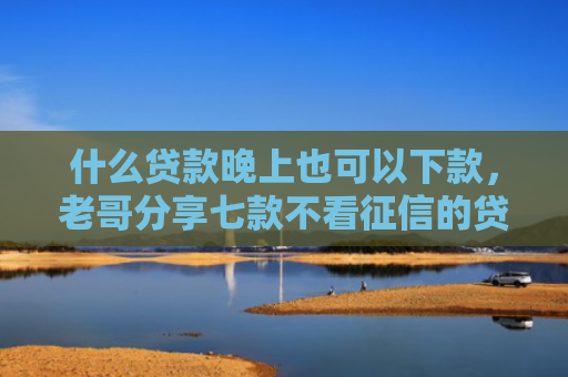 什么贷款晚上也可以下款，老哥分享七款不看征信的贷款必下款