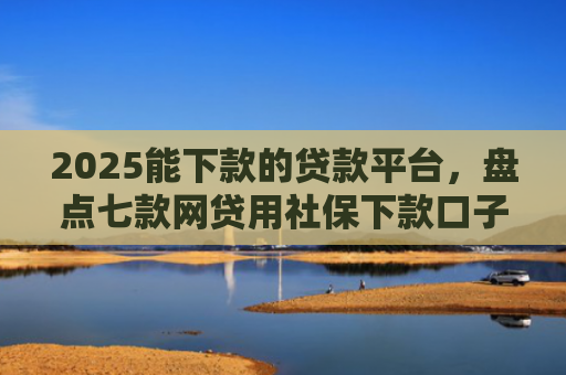 2025能下款的贷款平台，盘点七款网贷用社保下款口子