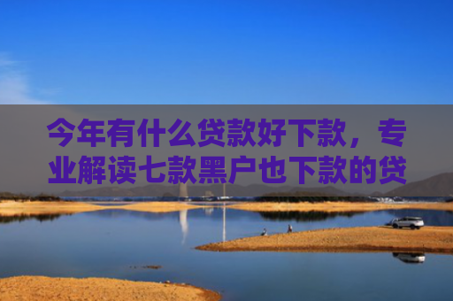 今年有什么贷款好下款，专业解读七款黑户也下款的贷款