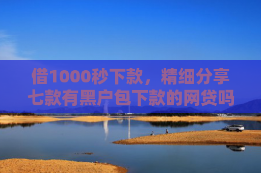 借1000秒下款，精细分享七款有黑户包下款的网贷吗