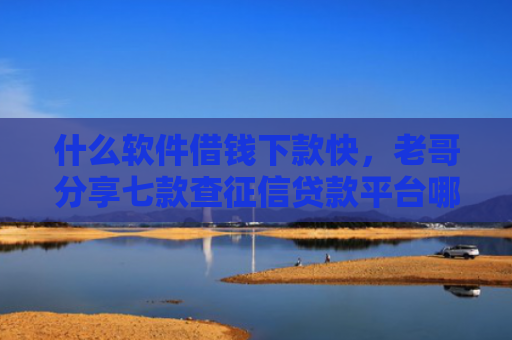 什么软件借钱下款快，老哥分享七款查征信贷款平台哪个好下款