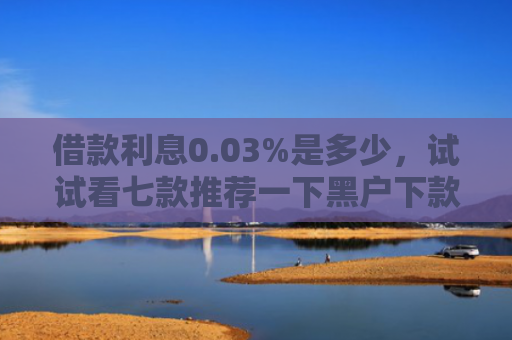 借款利息0.03%是多少，试试看七款推荐一下黑户下款的网贷