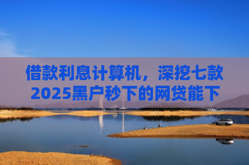 借款利息计算机，深挖七款2025黑户秒下的网贷能下款吗