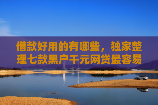 借款好用的有哪些，独家整理七款黑户千元网贷最容易下款