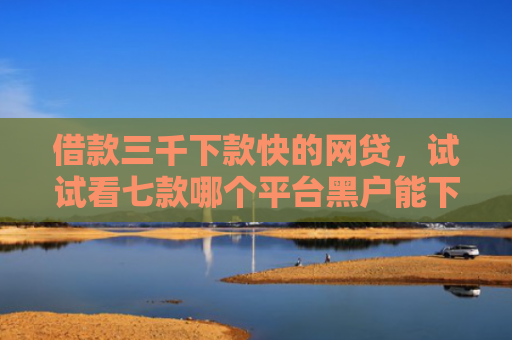 借款三千下款快的网贷，试试看七款哪个平台黑户能下款