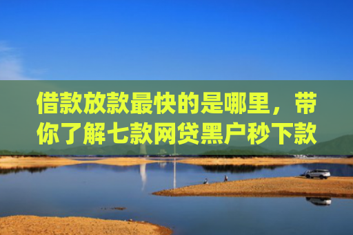借款放款最快的是哪里，带你了解七款网贷黑户秒下款的app2025