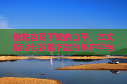借款容易下款的口子，本文探讨七款能下款的黑户平台