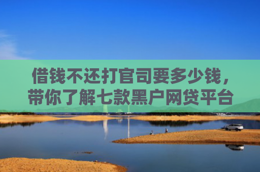 借钱不还打官司要多少钱，带你了解七款黑户网贷平台好下款