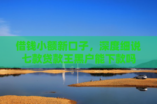 借钱小额新口子，深度细说七款贷款王黑户能下款吗