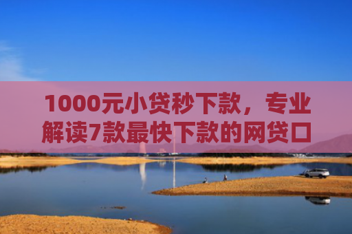 1000元小贷秒下款，专业解读7款最快下款的网贷口子