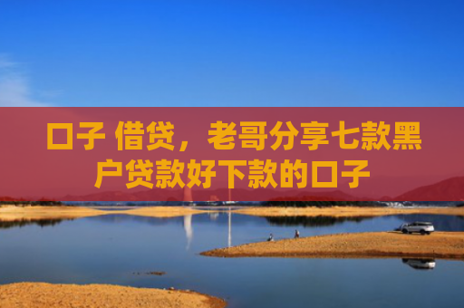 口子 借贷，老哥分享七款黑户贷款好下款的口子