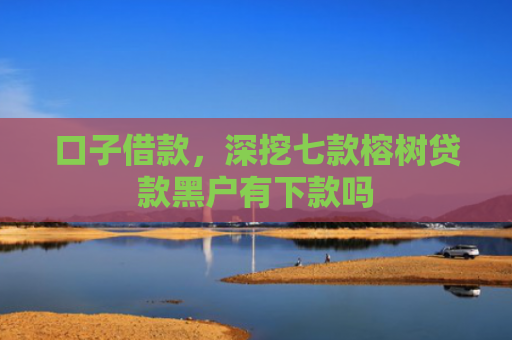 口子借款，深挖七款榕树贷款黑户有下款吗