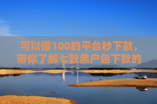 可以借100的平台秒下款，带你了解七款黑户包下款的贷款口子