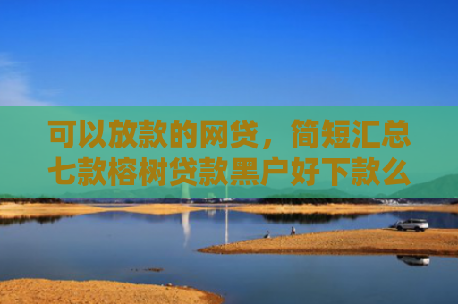 可以放款的网贷，简短汇总七款榕树贷款黑户好下款么