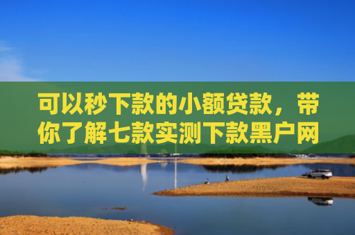 可以秒下款的小额贷款，带你了解七款实测下款黑户网黑贷款
