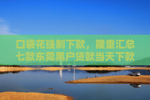 口袋花强制下款，隆重汇总七款东莞黑户贷款当天下款