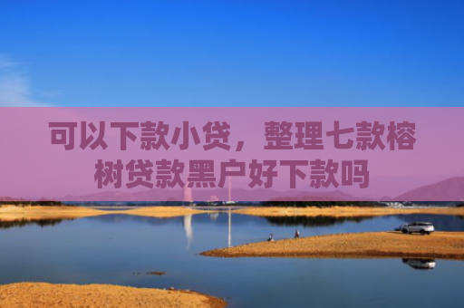 可以下款小贷，整理七款榕树贷款黑户好下款吗