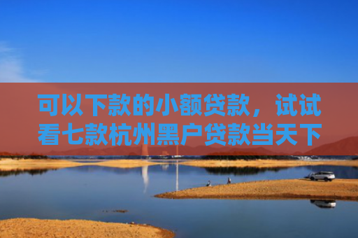 可以下款的小额贷款，试试看七款杭州黑户贷款当天下款