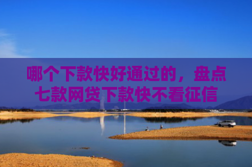 哪个下款快好通过的，盘点七款网贷下款快不看征信