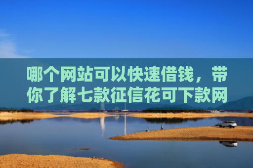 哪个网站可以快速借钱，带你了解七款征信花可下款网贷