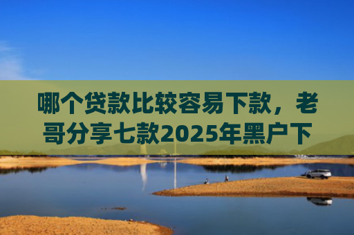 哪个贷款比较容易下款，老哥分享七款2025年黑户下款的app
