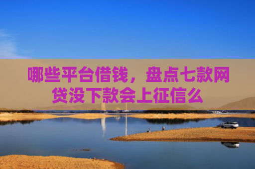 哪些平台借钱，盘点七款网贷没下款会上征信么