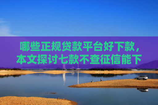 哪些正规贷款平台好下款，本文探讨七款不查征信能下款网贷口子