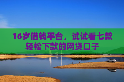 16岁借钱平台，试试看七款轻松下款的网贷口子