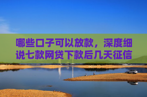 哪些口子可以放款，深度细说七款网贷下款后几天征信可查
