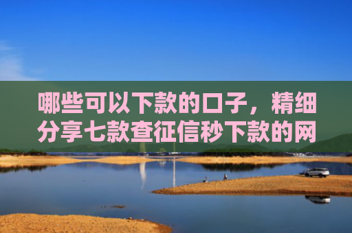 哪些可以下款的口子，精细分享七款查征信秒下款的网贷