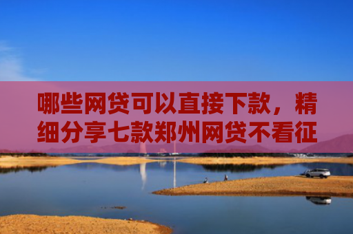 哪些网贷可以直接下款，精细分享七款郑州网贷不看征信下款快