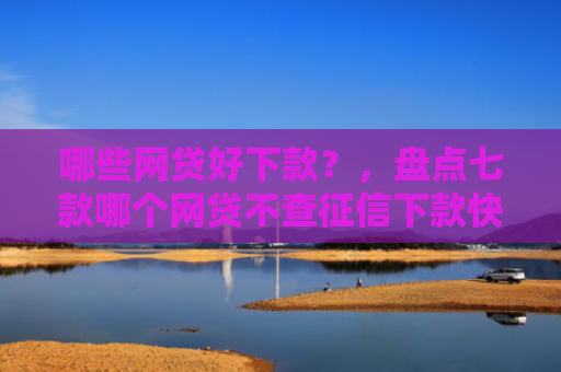 哪些网贷好下款？，盘点七款哪个网贷不查征信下款快