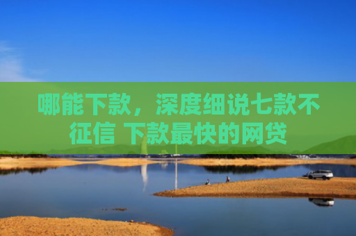 哪能下款，深度细说七款不征信 下款最快的网贷