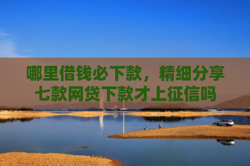 哪里借钱必下款，精细分享七款网贷下款才上征信吗