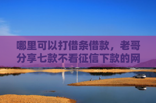哪里可以打借条借款，老哥分享七款不看征信下款的网贷平台
