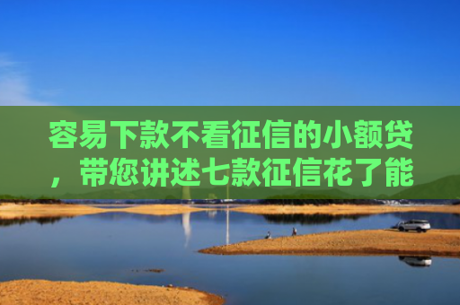 容易下款不看征信的小额贷，带您讲述七款征信花了能下款平台吗