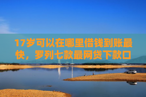 17岁可以在哪里借钱到账最快，罗列七款最网贷下款口子