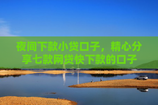 夜间下款小贷口子，精心分享七款网贷快下款的口子