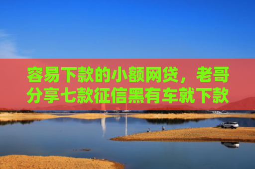 容易下款的小额网贷，老哥分享七款征信黑有车就下款的平台