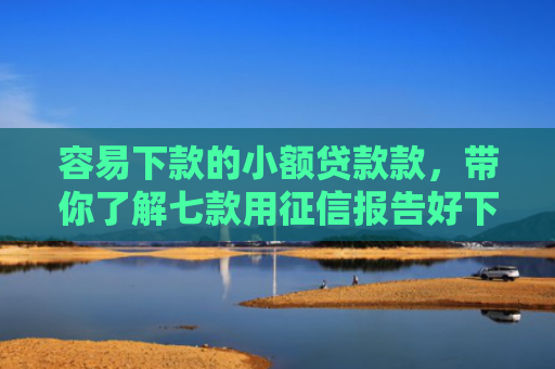 容易下款的小额贷款款，带你了解七款用征信报告好下款的平台