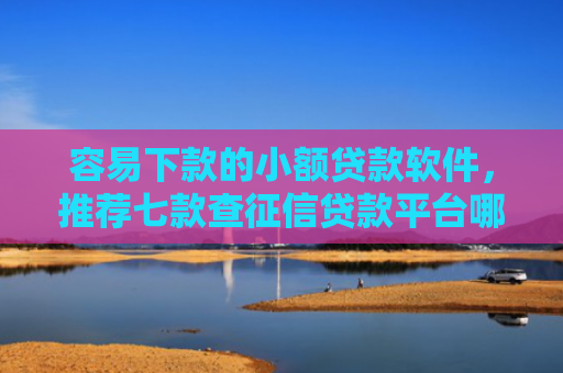 容易下款的小额贷款软件，推荐七款查征信贷款平台哪个好下款