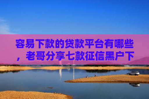 容易下款的贷款平台有哪些，老哥分享七款征信黑户下款的平台