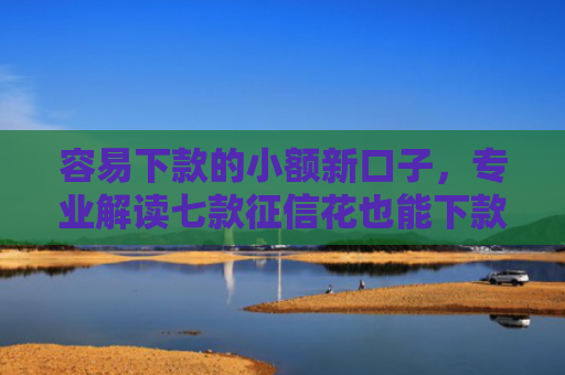 容易下款的小额新口子，专业解读七款征信花也能下款的平台