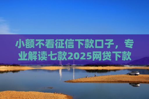 小额不看征信下款口子，专业解读七款2025网贷下款的口子