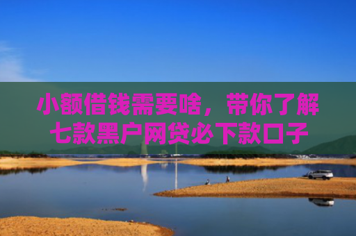 小额借钱需要啥，带你了解七款黑户网贷必下款口子