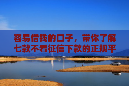 容易借钱的口子，带你了解七款不看征信下款的正规平台