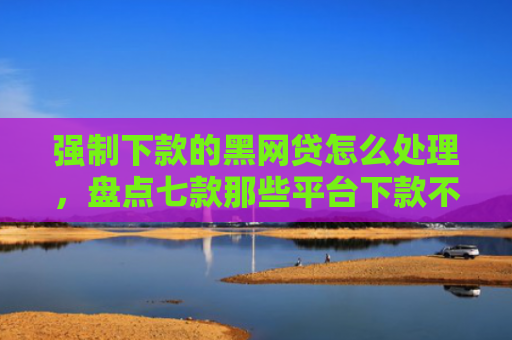 强制下款的黑网贷怎么处理，盘点七款那些平台下款不看征信