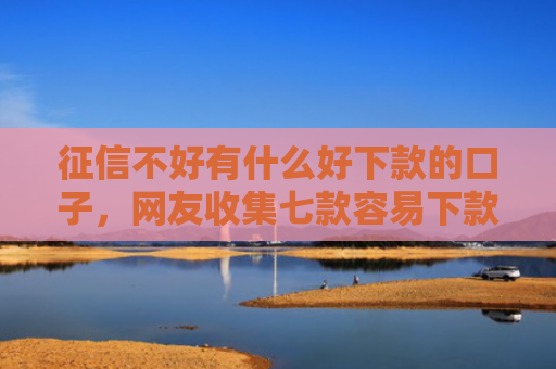 征信不好有什么好下款的口子，网友收集七款容易下款的大额网贷口子